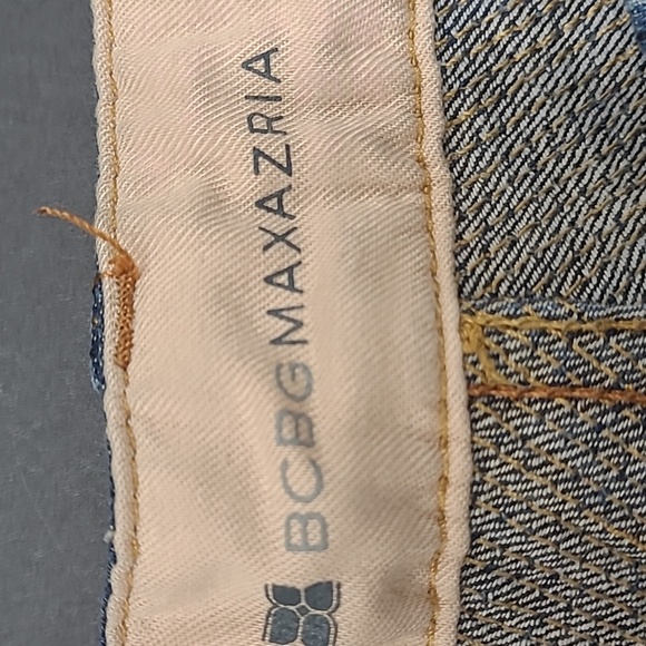 BCBG Maxazria Women's Blue Flare Jeans Size 28 - Picture 7 of 11